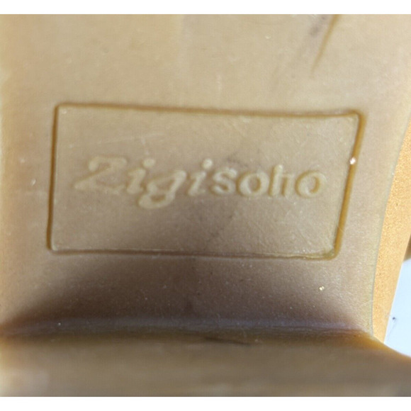 ZIGI Soho Womens Kiana Fashion Combat Lace Up Boot Size 6 Tan Wheat Chunky Heel - Picture 12 of 13